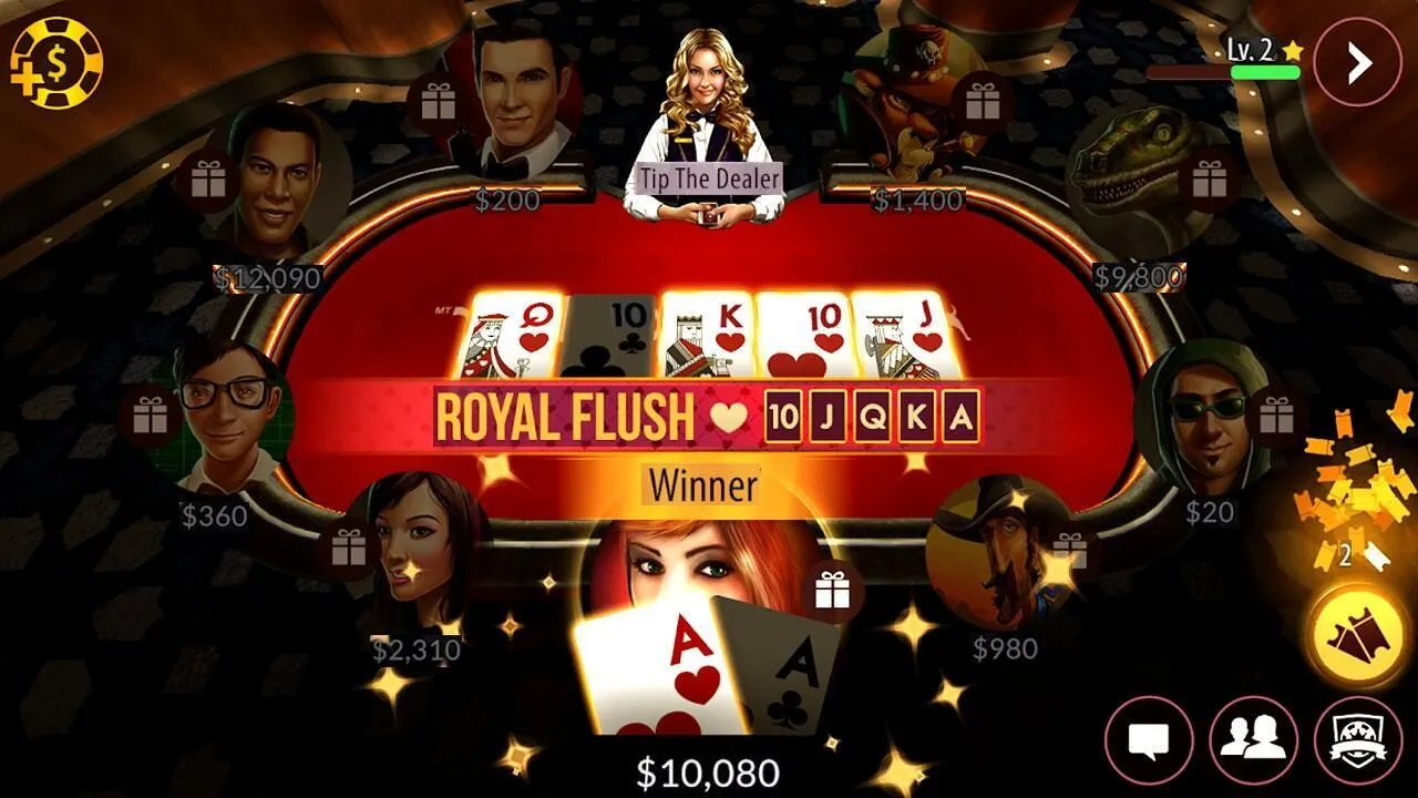 Poker Texas Hold’em tại Tin88 với đồ họa chân thực